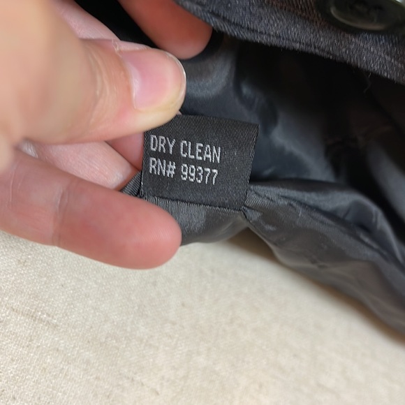 Epic New York 2 Button Charcoal Pinstriped Blazer Size 12 - Picture 8 of 8